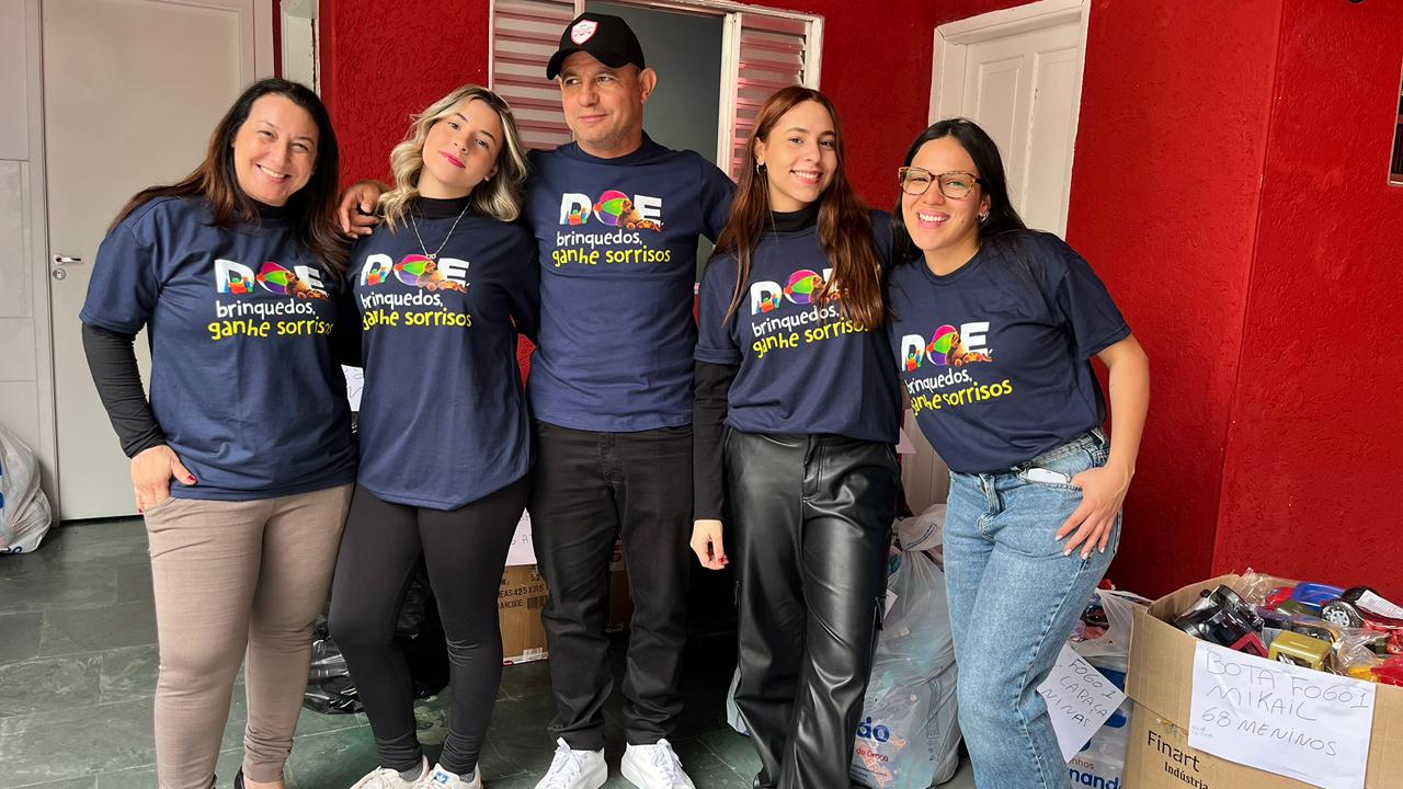 Grupo Querubim realiza a maior edição do projeto “Doe Brinquedos e Ganhe Sorrisos”